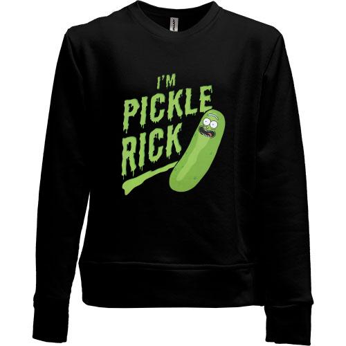 Дитячий світшот без начісу I'm pickle Rick (2)