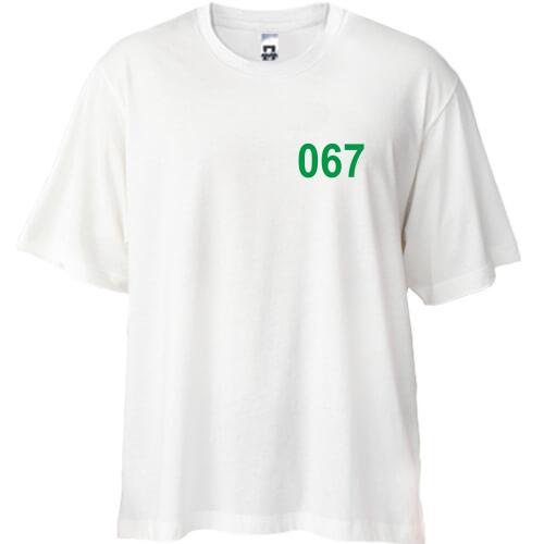Футболка Oversize Squad Game - игрок 067