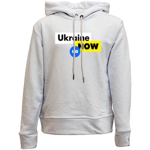 Дитячій худі без флісу Ukraine NOW UA