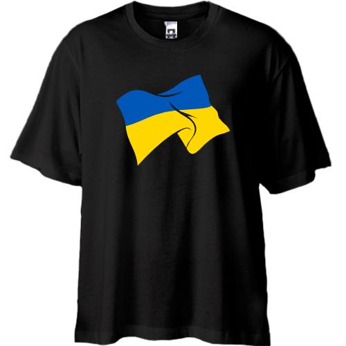 Футболка Oversize Украинское знамя