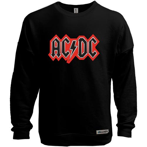 Світшот без начісу AC/DC (red logo)