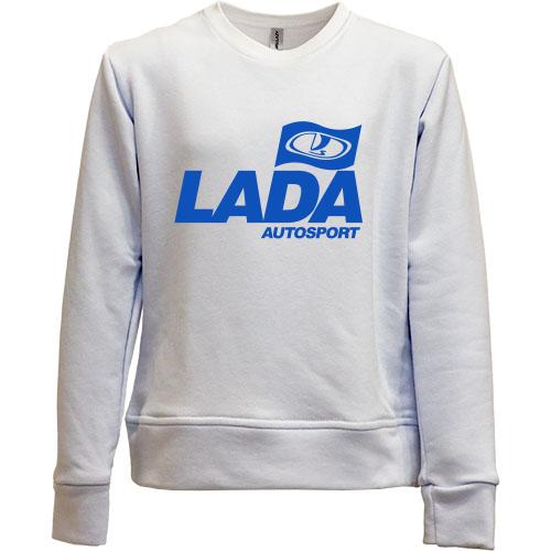 Детский свитшот без начеса Lada Autosport