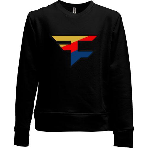Детский свитшот без начеса FaZe Clan