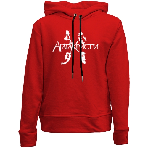 Детский худи без флиса Агата Кристи (силуэты)