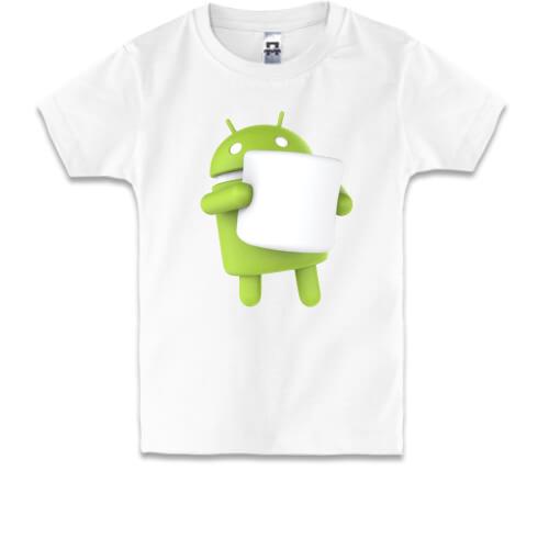 Дитяча футболка Android 6 Marshmallow