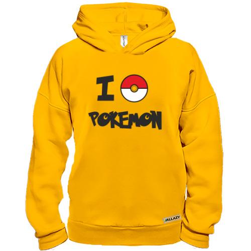 Худі BASE I love Pokemon