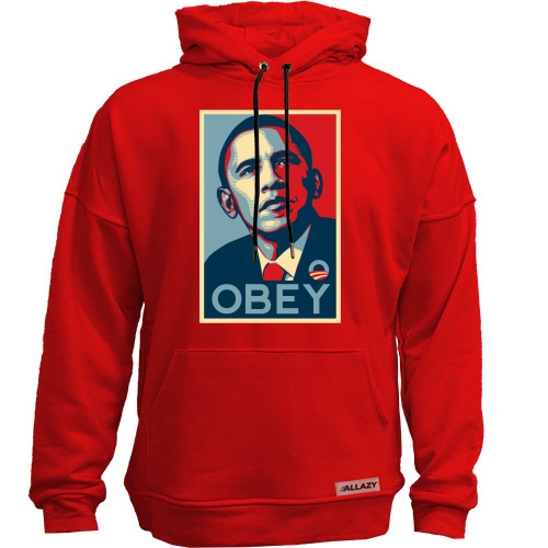 Худи без начеса Obey Obama