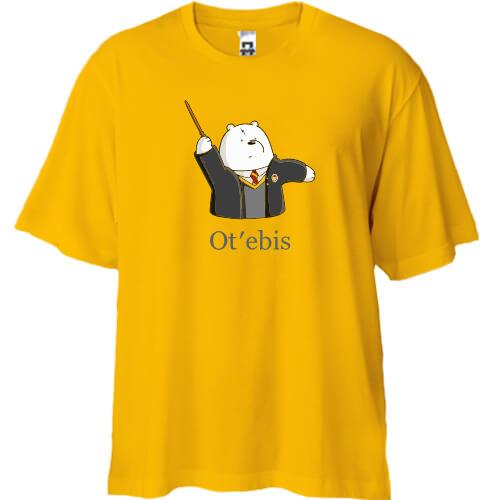 Футболка Oversize с ведмеженком 
