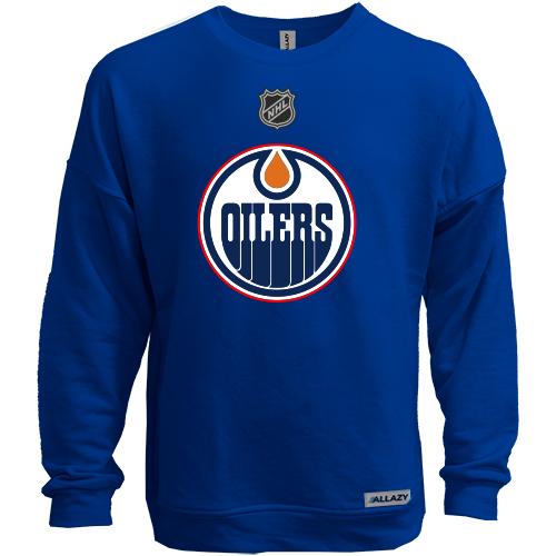 Свитшот без начеса Edmonton Oilers