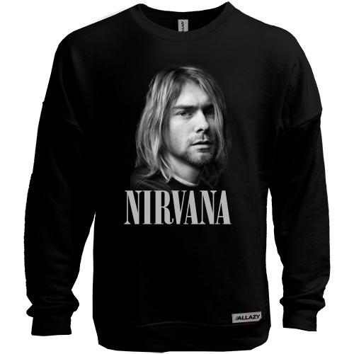 Світшот без начісу Курт Кобейн (Nirvana)