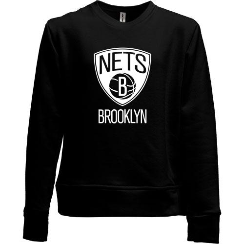 Детский свитшот без начеса Brooklyn Nets