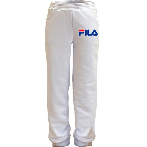 Дитячі трикотажні штани FILA