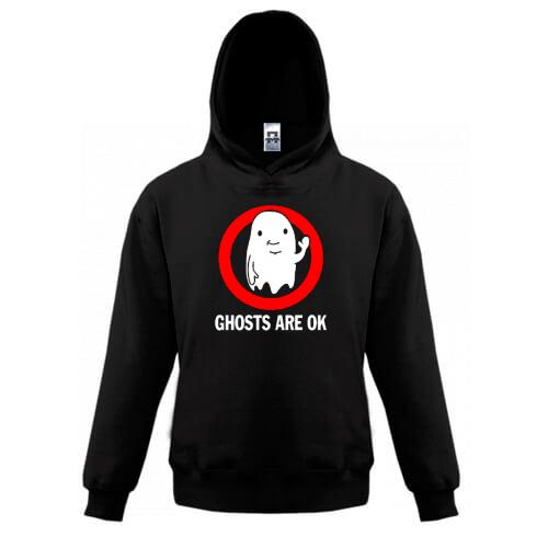 Дитяча толстовка ghosts are ok