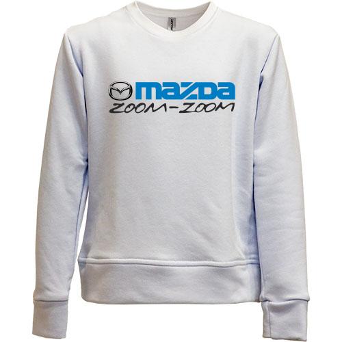 Дитячий світшот без начісу Mazda zoom-zoom