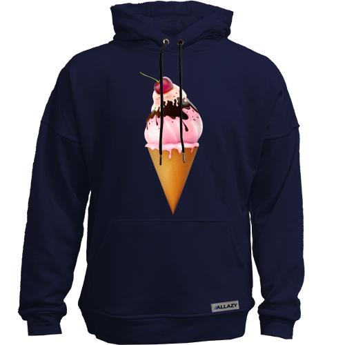 Худи без начеса Ice cream with cherries