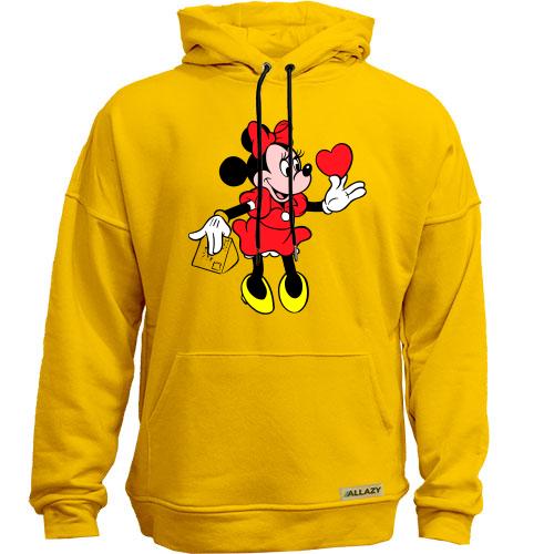 Худи без начісу Minnie з серцем