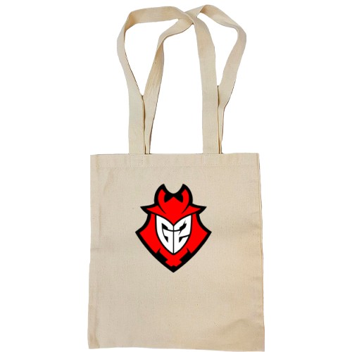 Сумка шопер G2 eSports (червоний лого)