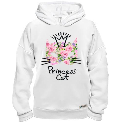 Худі BASE Princess cat (з квітів)