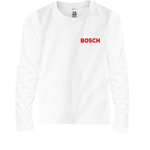 Детская футболка с длинным рукавом Bosch (мини лого)