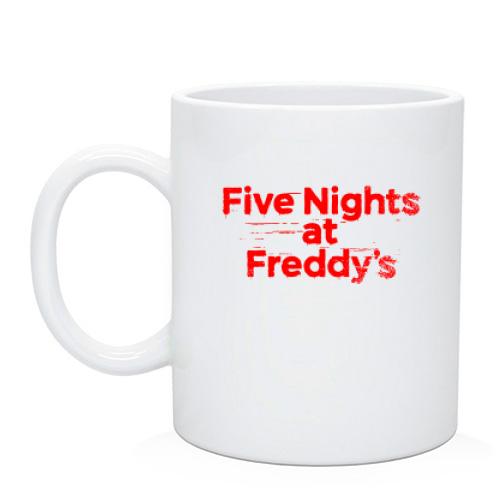 Чашка Five Nights at Freddy’s BL logo