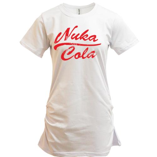 Подовжена футболка Nuka-Cola logo