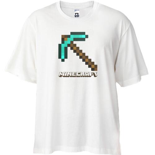 Футболка Oversize Кирка Minecraft