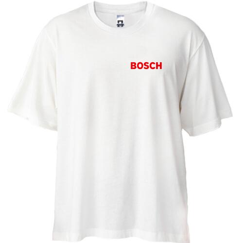 Футболка Oversize Bosch (мини лого)