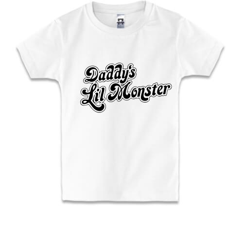Дитяча футболка Харлі Квінн Daddy's Lil Monster