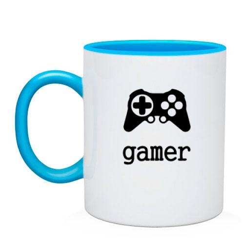 Чашка Gamer з джойстиком