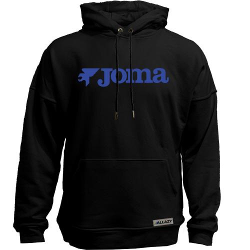 Худи без начісу з логотипом Joma