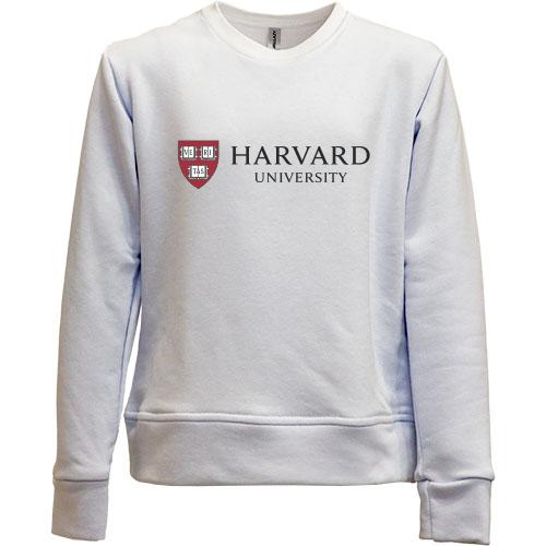 Детский свитшот без начеса Harvard University