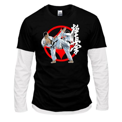 Комбинированный лонгслив Karate Кёкусинкай