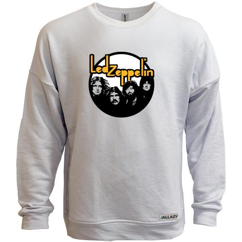 Світшот без начісу Led Zeppelin (диск)