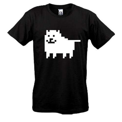 Футболка Undertale game dog