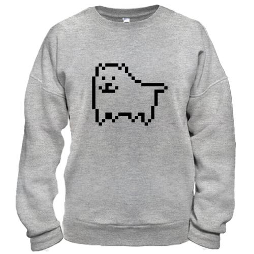 Світшот Undertale game dog (2)