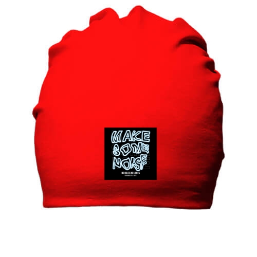 Хлопковая шапка Make some noise