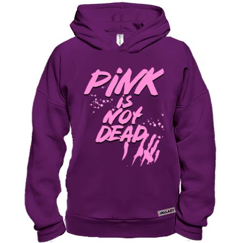 Худи BASE Pink is not dead (1)