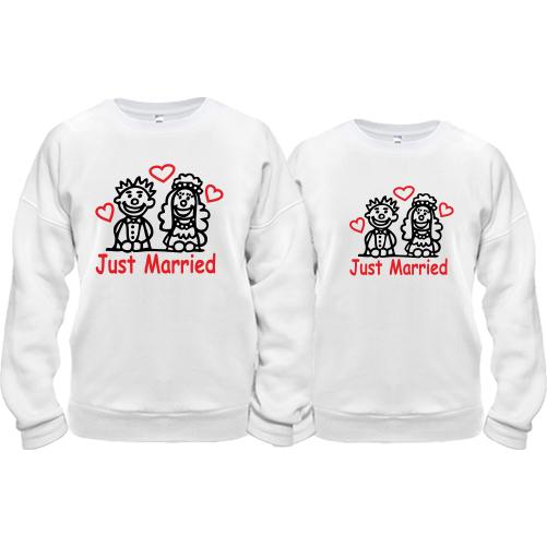 Парные кофты Just Married (2)