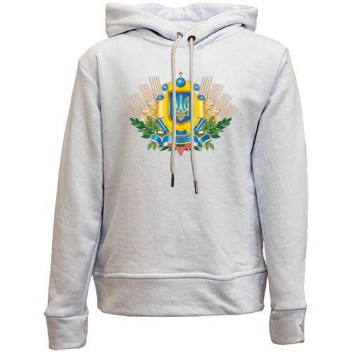 Детский худи без флиса Бог береже Україну