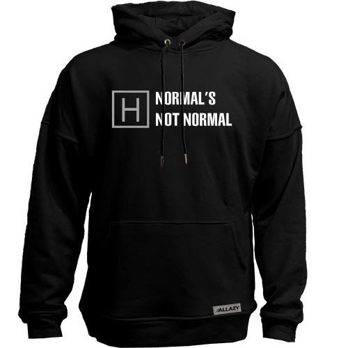 Худи без начісу Normal's Not Normal