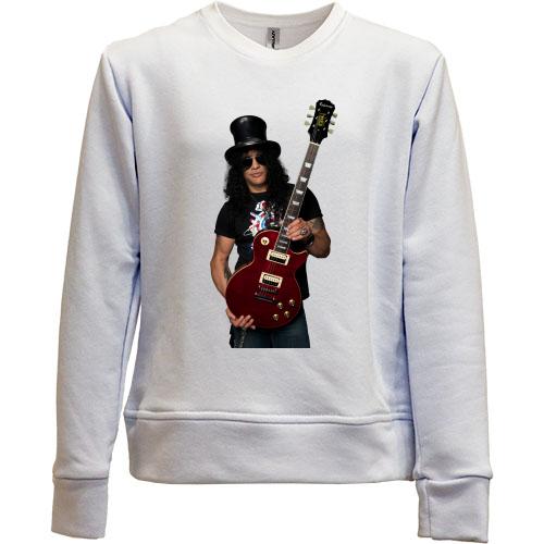 Детский свитшот без начеса Guns N’ Roses Слэш