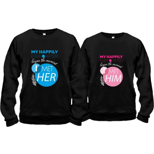 Парные кофты Met - her - met him (2)