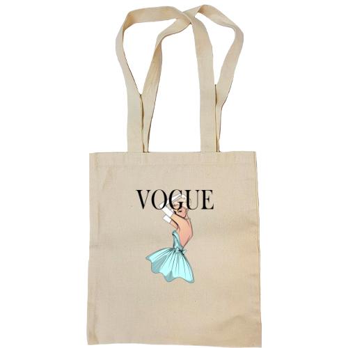 Сумка шоппер VOGUE blonde girl 2
