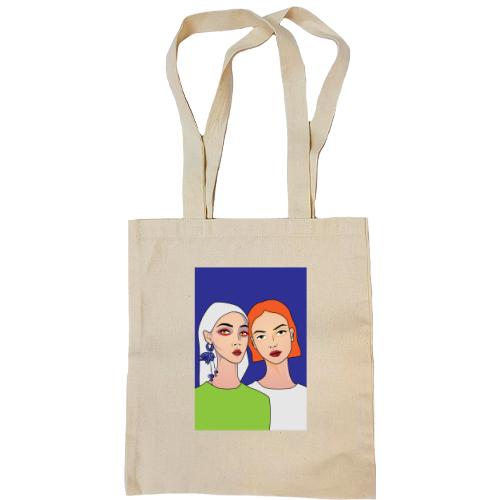 Сумка шоппер Blonde and redhead