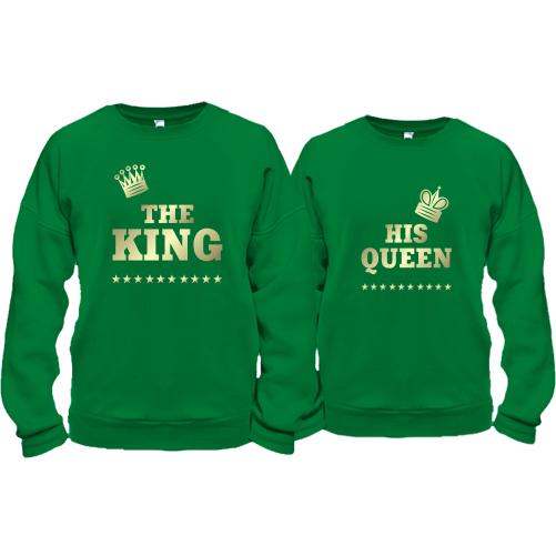 Парные кофты The King - his Queen (2)