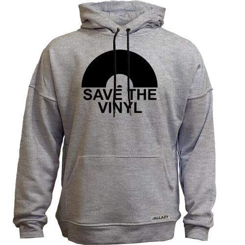 Худи без начеса Save the vinyl