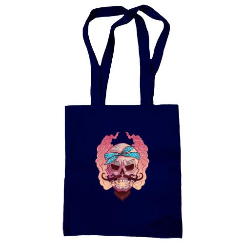 Сумка шоппер Skull with mustache