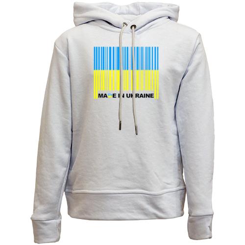 Дитячій худі без флісу Made in Ukraine (штрих-код)