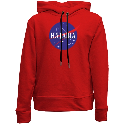 Детский худи без флиса Наташа (NASA Style)