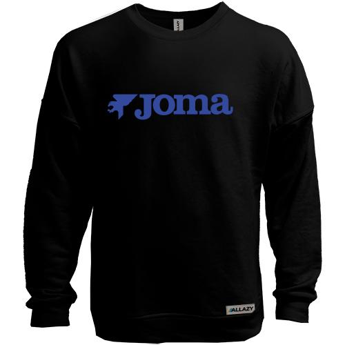 Світшот без начісу з логотипом Joma